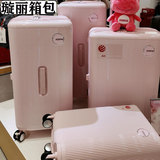American Travel 2025 новый посадочный чемодан PC business travel чемодан UA4 большой емкости с амортизирующим тормозом