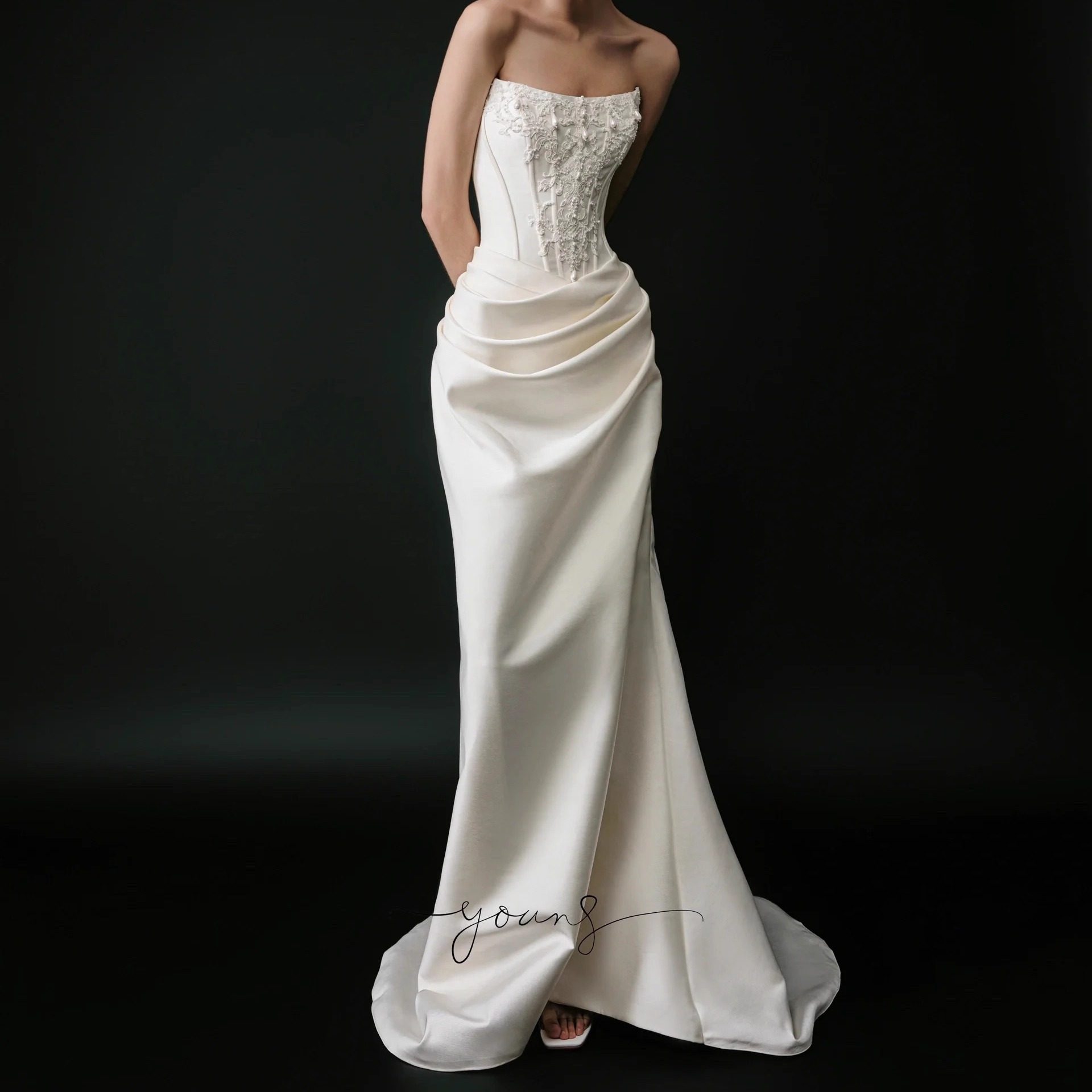 suyi custom tube top корсетное платье для тяжелой промышленности, легкое свадебное платье невесты высокого класса, сшитое по индивидуальному заказу