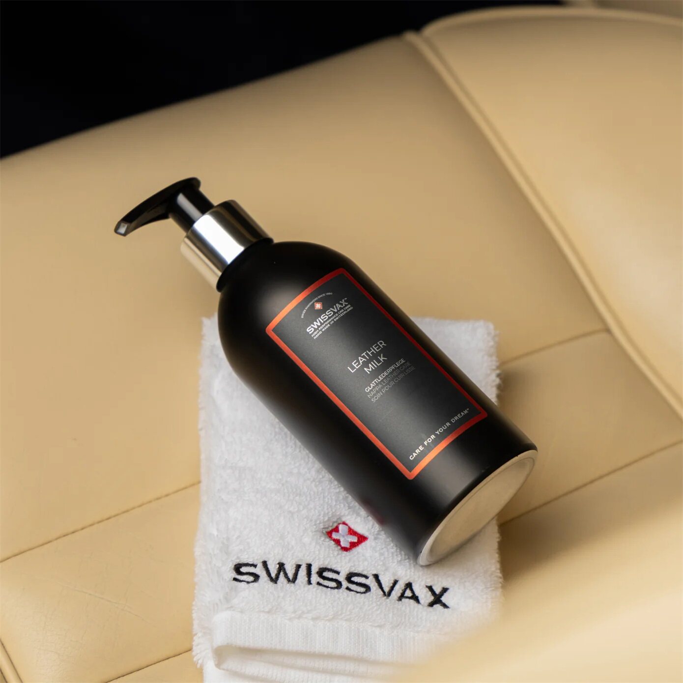 Swix leather Milk Питательное молочко для ухода за кожаными сиденьями автомобиля жидкое средство для ухода за салоном nappa