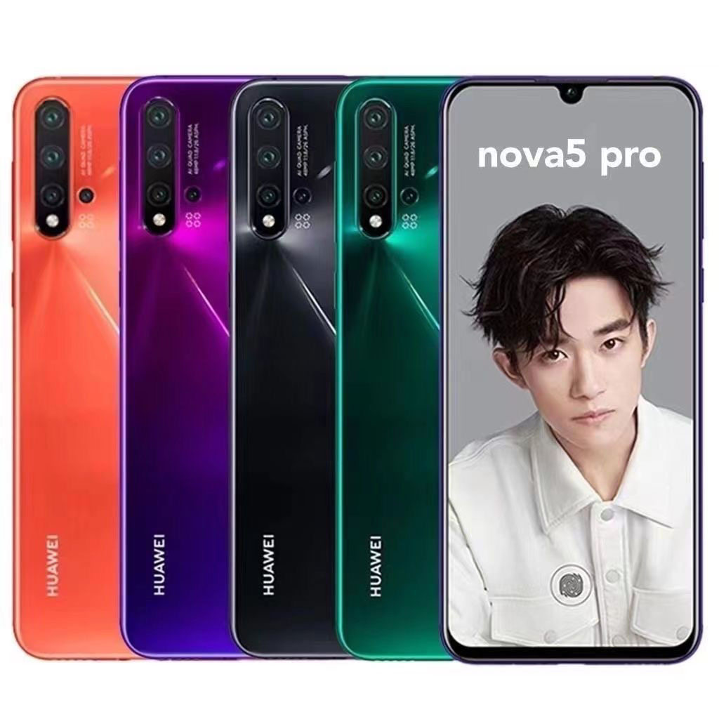 [Подержанный] запасной мобильный телефон Huawei nova5Pro Kirin 980 Hongmeng system 4G full Netcom для пожилых студентов