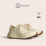 Повседневная спортивная обувь PIPG daddy shoes, мужская обувь для бега трусцой оригинального дизайна, дышащая белая обувь из натуральной кожи с глубоким вырезом в стиле ретро