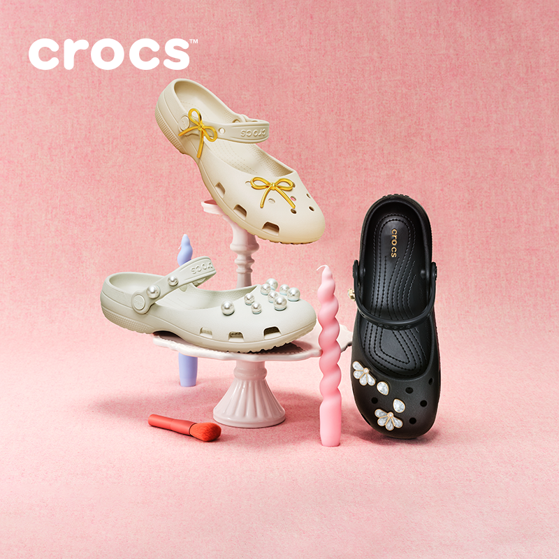 Классические элегантные балетки Crocs, женская обувь, туфли с дырками, сандалии, туфли на плоской подошве