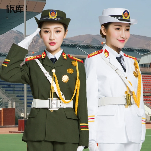 Шесть лет -магазин десяти цветных студентов церемония поднятия, платье для одежды, почетный охранник, барабан, барабан, талия барабана