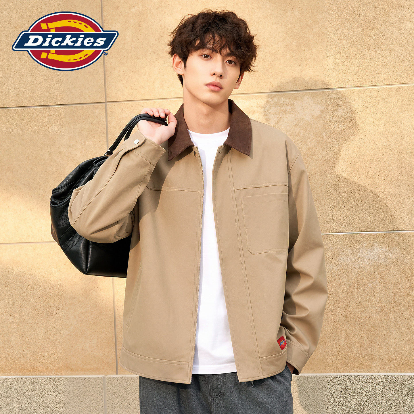 Весенне-осенняя мужская куртка в стиле американского ретро от Dickies в новом стиле...