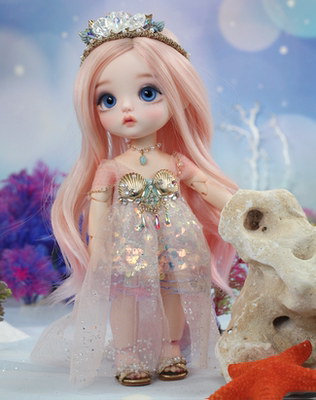 taobao agent 【lati 六分 海底世界 限定】sbelle 6分 1/6 bjd  latidoll lime