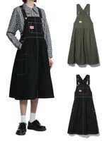 : CHOCOOLATE Women's Suspender Skirt 2025 Spring New Arrival Literary Fresh Solid Color Long Skirt 9509XSI