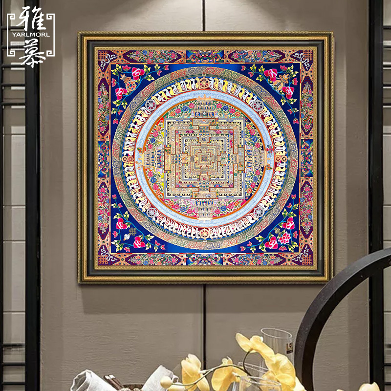 Yamu cross stitch новый старинный набор для вышивания DMC ручной работы, полный вышитых тханка, приходит и уходит