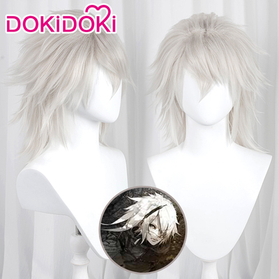 taobao agent DOKIDOKI 现货 尼尔人工生命 尼尔NieR cosplay假发白色反翘长发