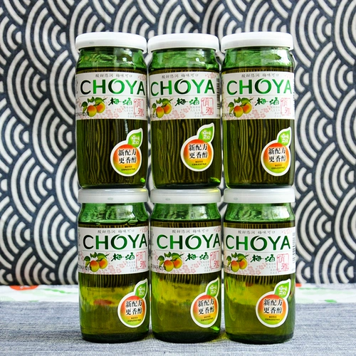 Qiaoya сливовое вино 160 мл * 6 бутылок CHOYA Qiaoya японское сливовое вино зеленое сливовое фруктовое вино бесплатная доставка в несколько провинций