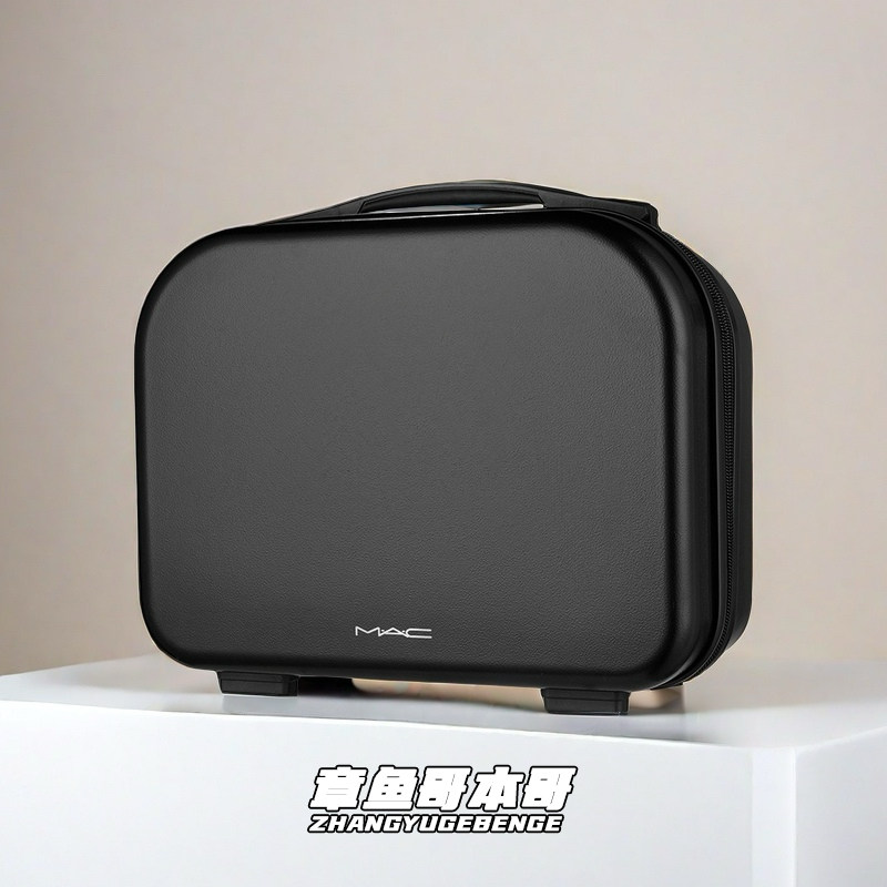 Портативная косметичка Mac Charm black для путешествий, вместительная сумка для хранения, которую можно повесить на тележку, сумка с 40-летним юбилеем