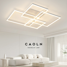 Full spectrum eye protection living room ceiling light, modern, simple, atmospheric, minimalist, master bedroom cream style