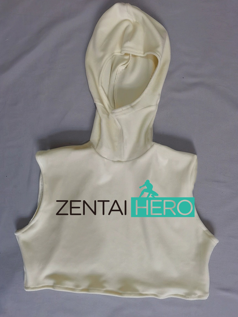 Customized zentai stretch spandex Lycra headgear with eyes open and face open headgear tights mask raglan headgear