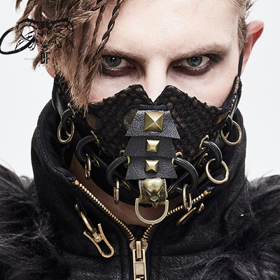 taobao agent ╋魔叹╋DEVIL FASHION摇滚STEAMPUNK蒸汽朋克中性面具口罩 MK044
