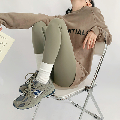 taobao agent 夜间教习室鲨鱼裤女外穿秋冬季高腰收腹提臀打底裤紧身芭比瑜伽裤
