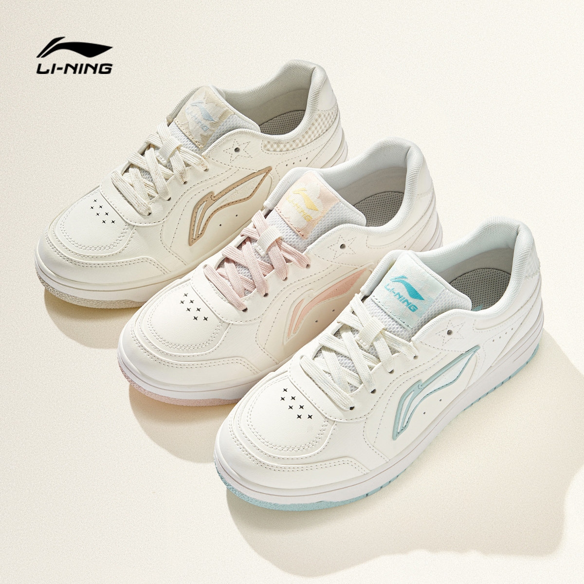 Li Ning Tianji V3/кроссовки; женская обувь; новинка 2026 года; осенние кроссовки Tanabata на толстой подошве; повседневная обувь; спортивная обувь