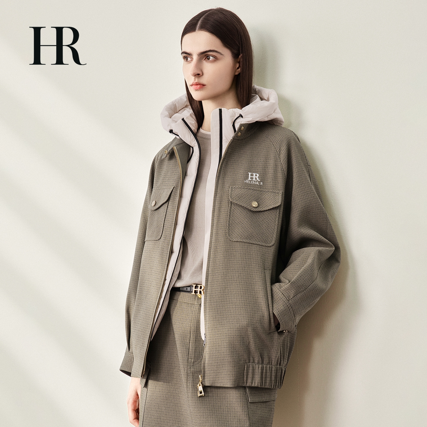 HR Helena, новинка 2025 года, осенняя куртка с воротником-стойкой в 