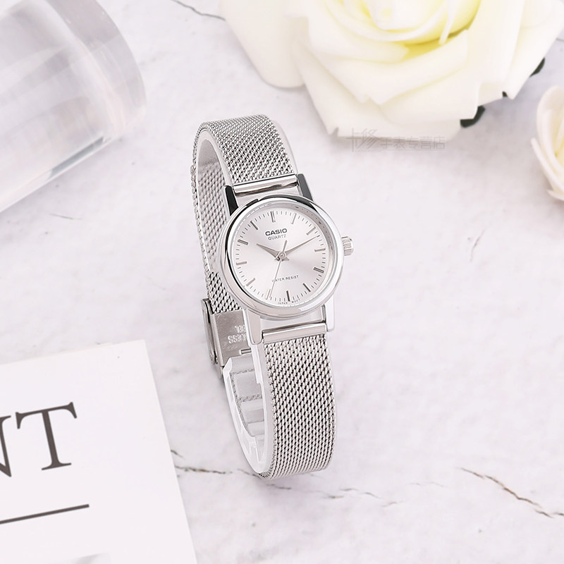 CASIO Япония часы Casio женские простые темпераментные ретро маленькие круглые часы брендовые женские часы студенческая мода для девочек