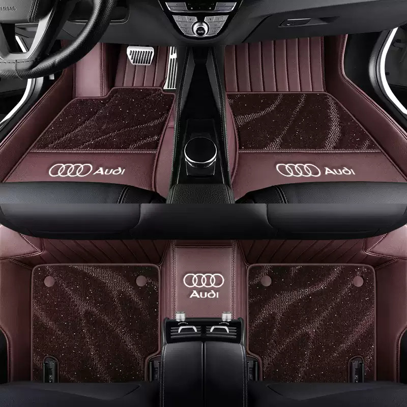 Подходит для Audi A6L, A4L, Q5L, A3L, Q7, Q3, Q2L, A7, A8, A5, полностью закрытых автомобильных ковриков