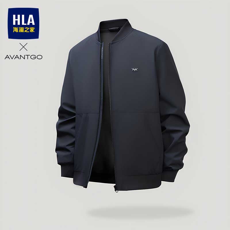 Мужская куртка HLA/Hailan Home Light Business Executive Jacket, новинка весны 2026 года, для пригородных поездок, непромокаемая куртка для папы