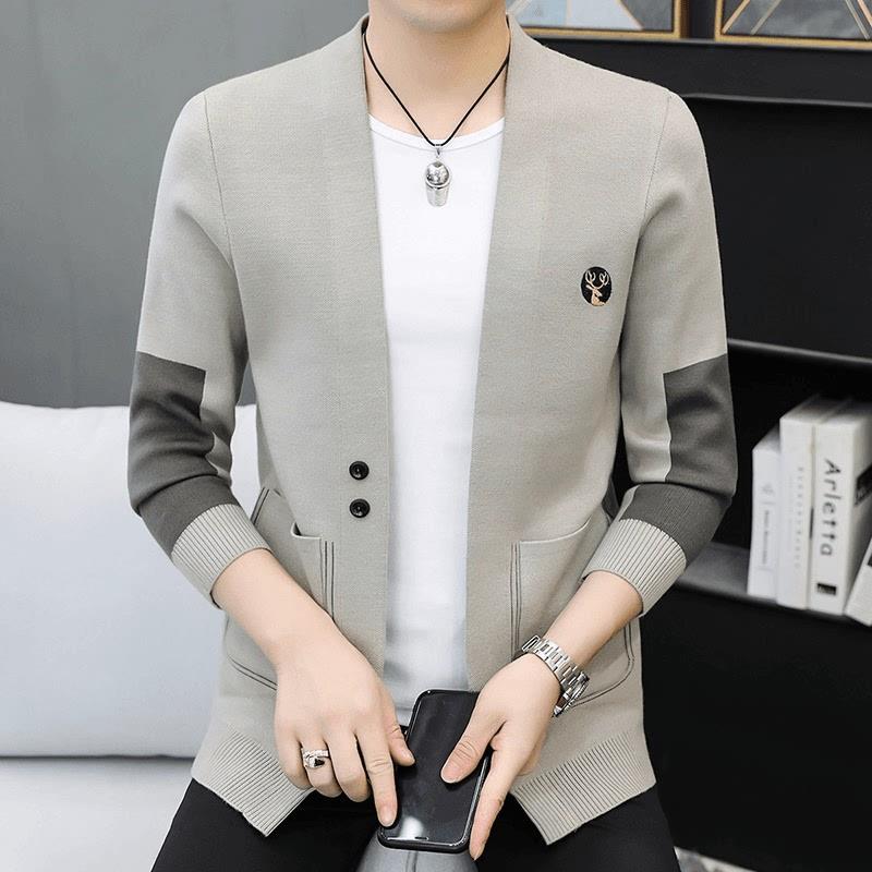 Tangent Clothing Kevin Harper 2023 весна и осень, новый вязаный кардиган, мужская куртка, плащ, топ, приталенный жакет