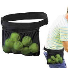 Table Tennis Golf Portable Storage Bag Tennis Pickup Bag Quick Learning Training Ball Waist Bag