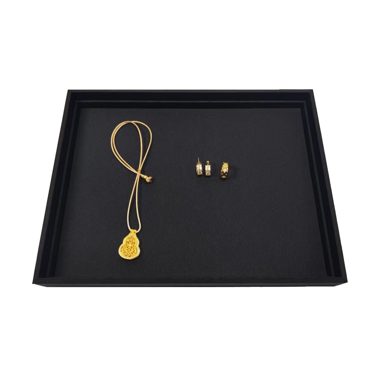 Сяосян с таким же черным лотком для хранения и демонстрации пустой лоток