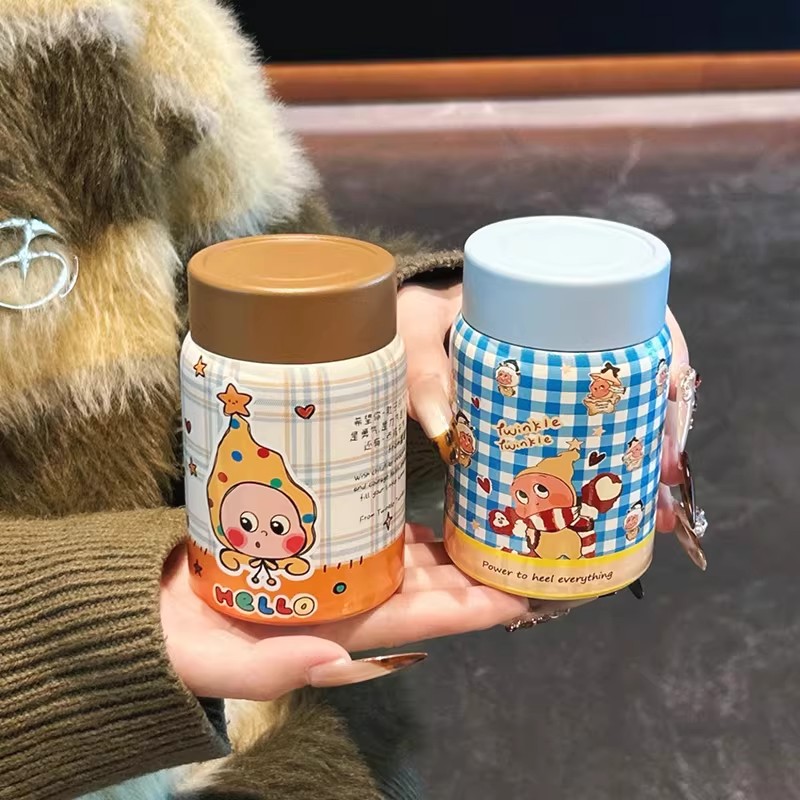 Британская DGKP Star Warming Cup 2026 новая студенческая керамическая чашка-вкладыш с карманным вкладышем для девочек, Портативная прямая чашка для питья