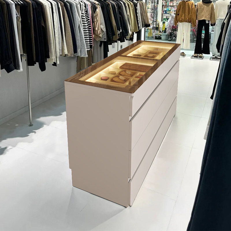 Молочно-кофейный шкаф Nakajima cabinet для хранения одежды в магазине одежды с легким простым комодом ультратонкий 30-сантиметровый шкаф для хранения ювелирных изделий