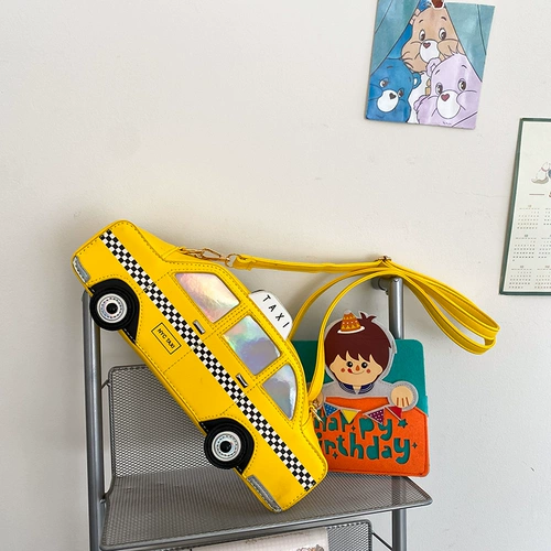 1 Забавное маленькое повседневное такси для женщин с мультяшным характером