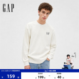 [Одобрение Cheng Yi] Мужская и женская одежда Gap, осенний топ с круглым вырезом и длинными рукавами, коллекция 2026 года, 854277