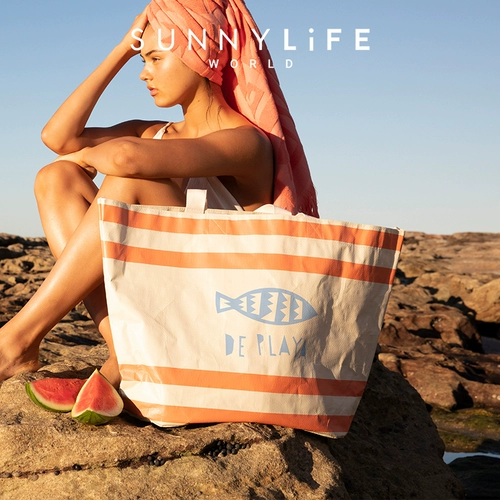 Пляжная летняя вместительная и большая водонепроницаемая брендовая сумка для плавания, популярно в интернете