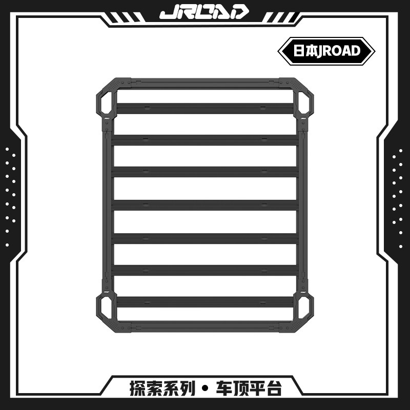JROAD подходит для новой багажной полки Jimny, платформы на крыше, багажной рамы с задней лестницей, модифицированных деталей jimnyjb74