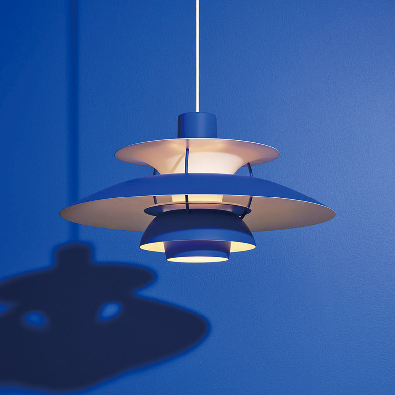 Люстра в скандинавском стиле PH flying saucer подходит для ресторана 5 ping из цинкового сплава со светодиодной подсветкой для рыболовной лески