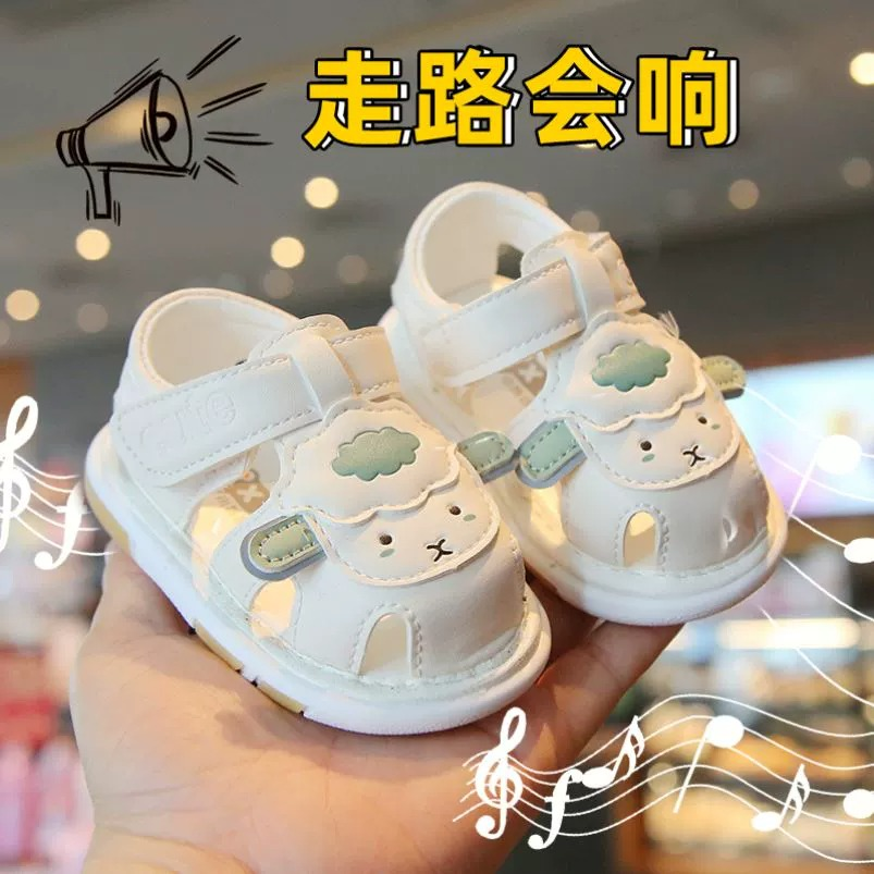 Детские сандалии на мягкой подошве, новинка лета 2025 года, полые нескользящие сандалии для малышей, дышащая обувь для мальчиков и девочек