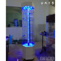Mobile phone accessories rotating transparent oral dental jewelry jewelry gift cosmetics acrylic display cabinet shelf glass
