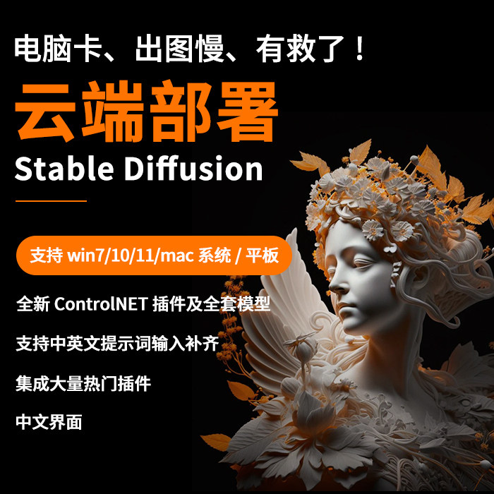 Облачное развертывание StableDiffusion с удаленной установкой программного обеспечения для картографирования с использованием искусственного интеллекта