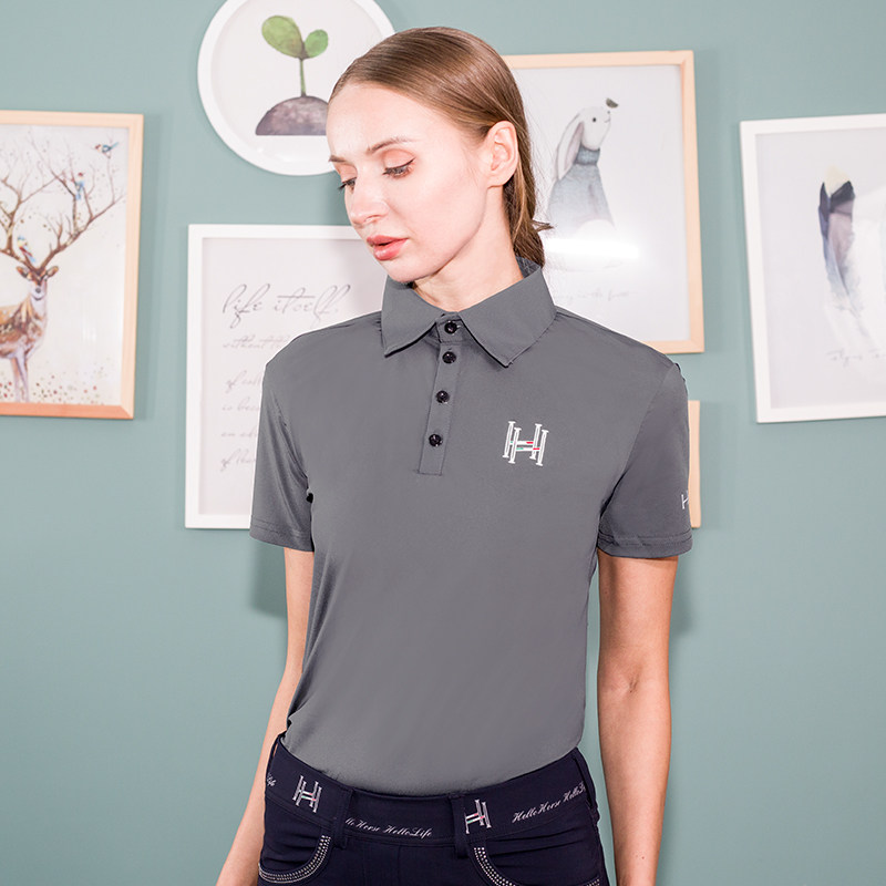 【Скидка 50% на распродажу】 Футболка для верховой езды HelloHorse, костюм для верховой езды, тренировочная футболка с рыцарским снаряжением, мужские и женские топы