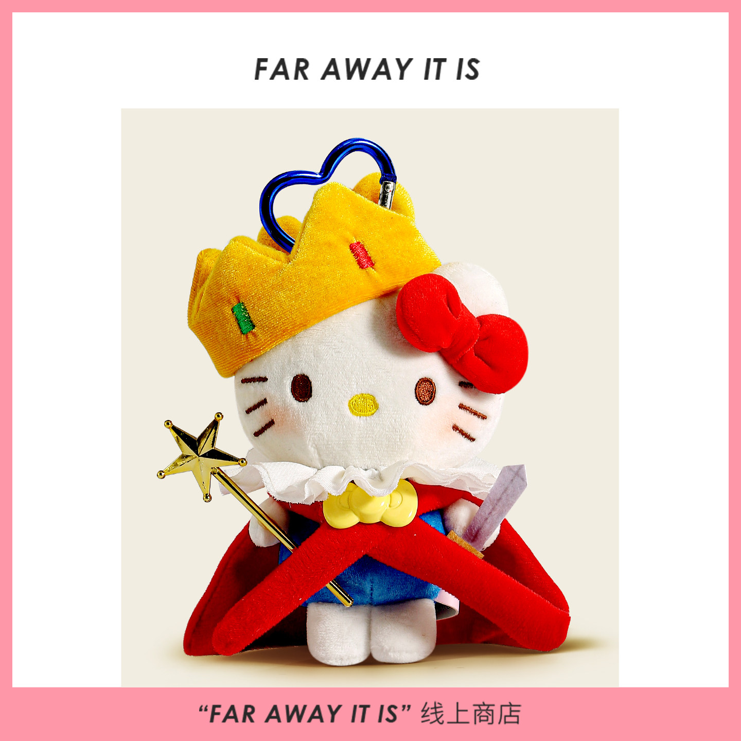 Подлинная милая сумка-подвеска hellokitty плюшевая кукла маленькая кукла hello kt cat украшение школьная сумка-подвеска