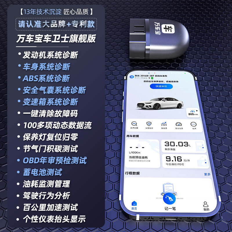 автомобильный детектор obd Wanchebao Car fault Detector Прибор для диагностики неисправностей автомобиля Wanchebao detector