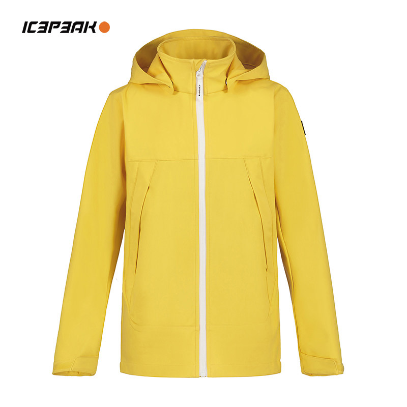 Весенне-осенняя куртка ICEPEAK для ежедневных прогулок на свежем воздухе с ветрозащитным и водоотталкивающим покрытием soft shell куртка для детей