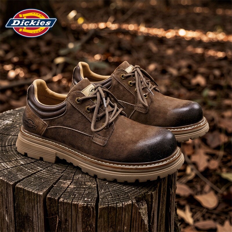 Повседневные ботинки Martin от Dickies; кожаная обувь для мужчин; новинка 2026 года; осенняя повседневная обувь на толстой подошве в стиле ретро; RX