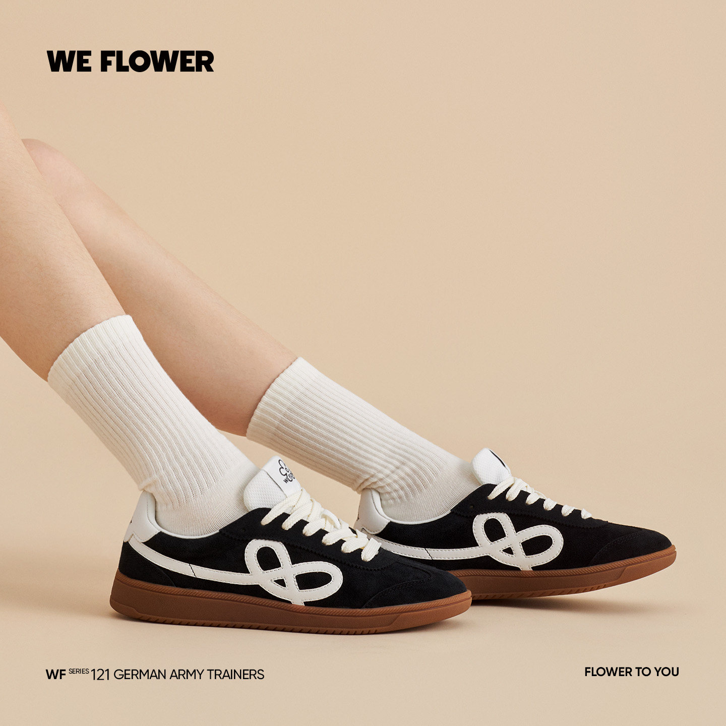Немецкая спортивная обувь We flower красного цвета, женская летняя гигантская немецкая спортивная обувь на толстой подошве в стиле ретро, универсальная спортивная повседневная обувь