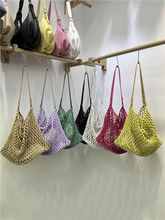 Korean East Gate Holiday Style Hollow Fishing Net Shoulder Bag