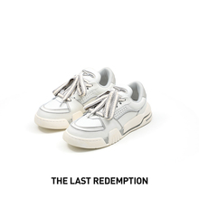 The Last Redemption Grey Women's SPACECOURT Sneakers Trendy Versatile Casual Shoes