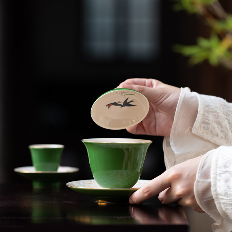 Чайный сервиз Xiangyu Ceramics Chunguiyan 2025 новый бытовой чайный сервиз Кунг-фу высокого класса, легкие роскошные бизнес-подарки