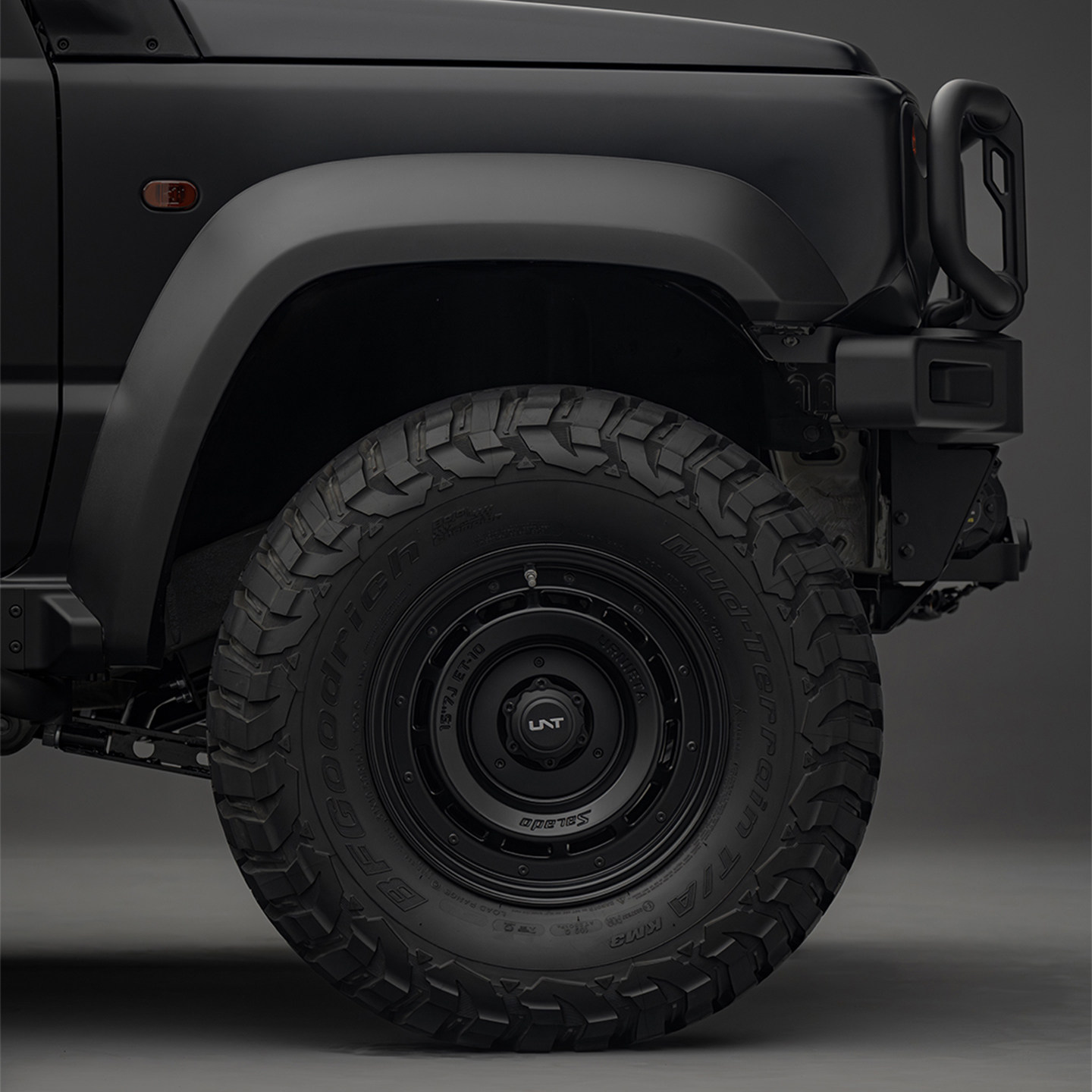У URNIETA новые 15-дюймовые колеса Jimny JB7...