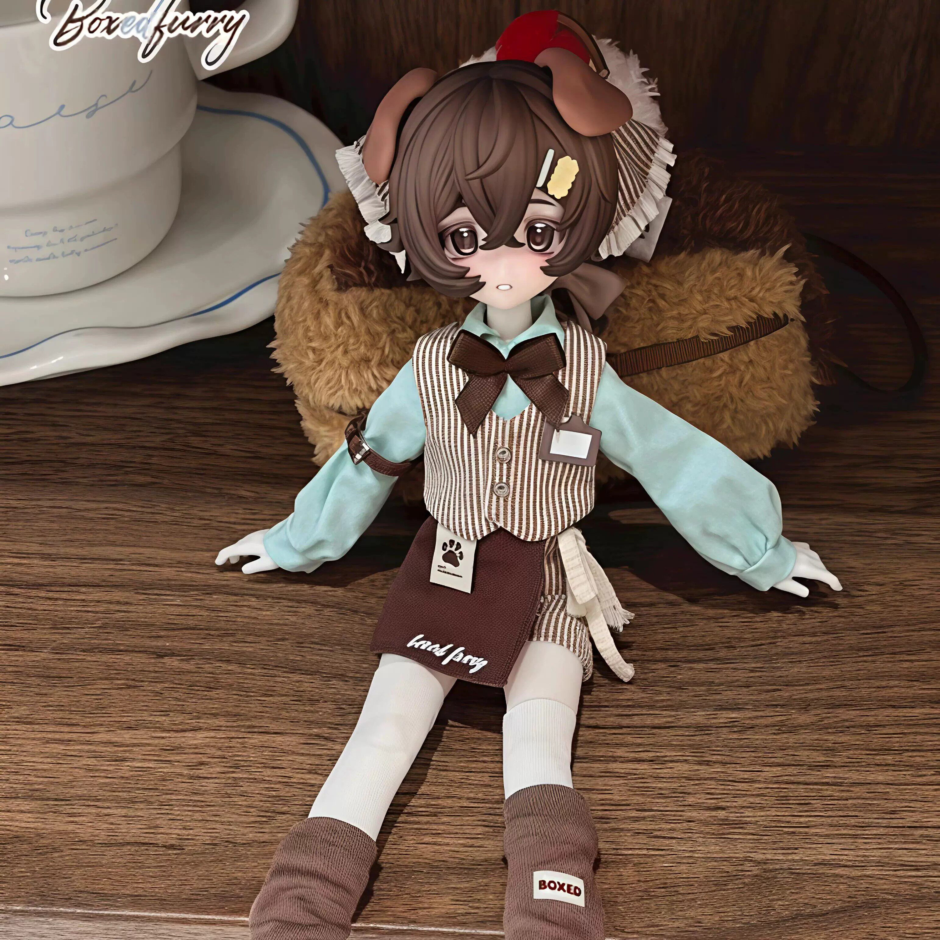 Подлинная коробка BoxedFurry box плюшевая 8-точечная коробка BJD blind box подвижная кукла tide play периферийное украшение рабочего стола подарок
