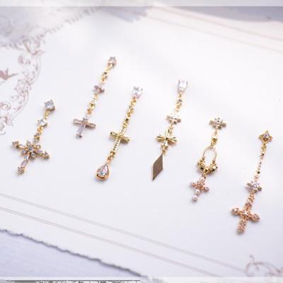 taobao agent R.I.A原创『十字架』金属欧风古典骑士bjd3分女75叔娃衣配饰X399