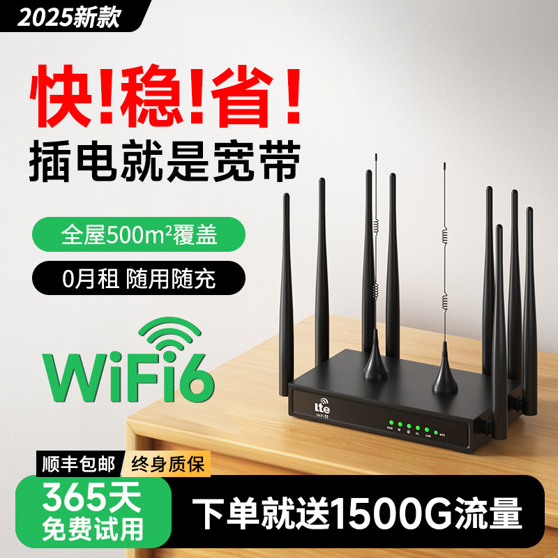 Беспроводная сеть wifi2025 новая портативная мобильная сеть национальный универсальный смарт-маршрутизатор с неограниченной скоростью wifl triple play домашний бесплатный Wi-Fi 6 официальный флагманский аутентичный