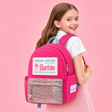 детский школьный ранец germ Barbie для девочек, учащихся начальной школы, с третьего по шестой классы, учащихся младших классов средней школы, уменьшает нагрузку на позвоночник, сверхлегкий для девочек